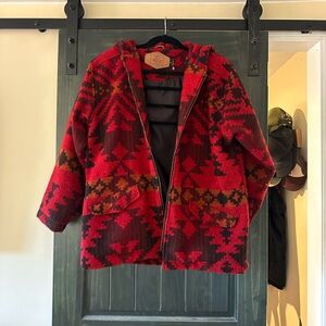 Woolrich Hooded Barn Coat VINTAGE MADE IN USA